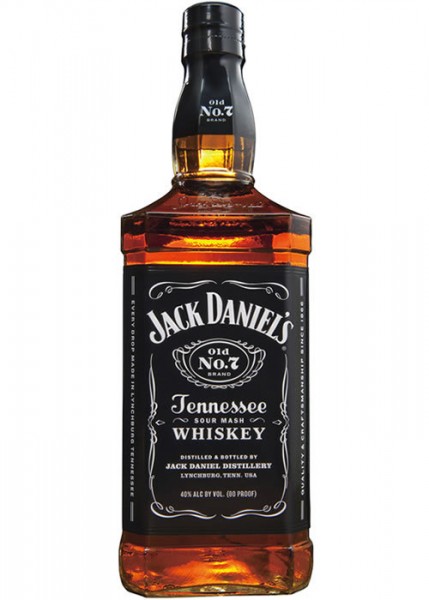 Jack Daniel's Black Label Old Time Old No.7 Brand Sour Mash Tennessee  Whiskey 750mL